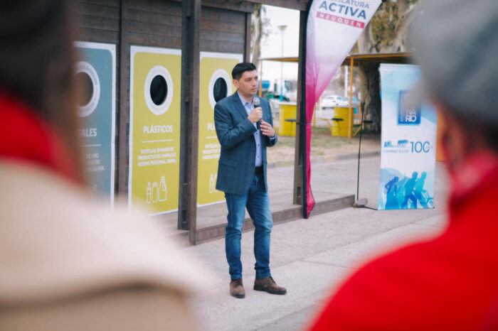 La Legislatura, la Municipalidad de Centenario y PAE inauguraron el tercer Ecopunto en la provincia