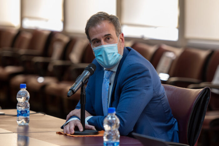 La Comisión Interpoderes a cargo de revisar la legislación en materia de derechos de las mujeres recibió al ministro de Ciudadanía Ricardo Corradi Diez