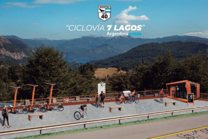 Parques Nacionales, llama a licitación para la construcción del primer tramo de la Ciclovía de los 7 Lagos