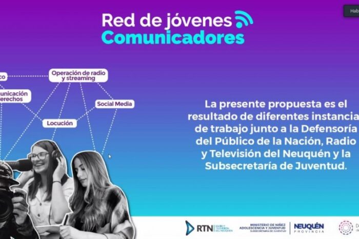 Comenzaron las capacitaciones en comunicación para jóvenes neuquinos
