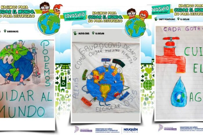 Campaña de las niñeces neuquinas para cuidar el ambiente