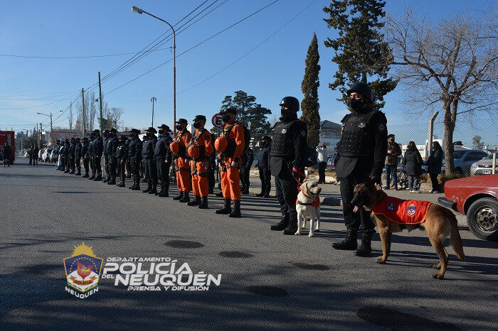 Hoy se celebró el 74° Aniversario de la Dirección Bomberos Neuquén