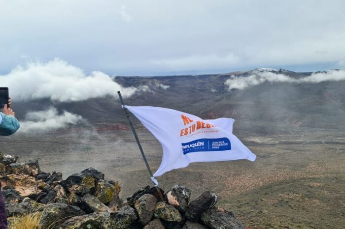 Se realizó el Primer Trekking a la Cumbre del Cerro Mesa