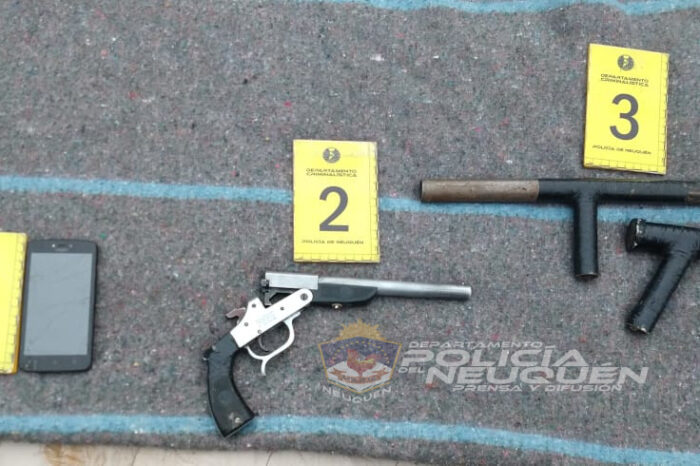 Tres demorados y armas de fuego secuestradas en allanamientos