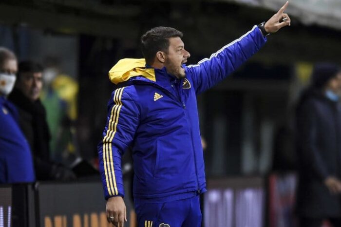 Battaglia, el encargado de comandar a Boca en el futuro inmediato