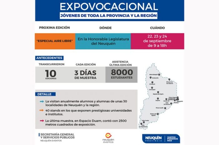 Expovocacional se realizará en la Legislatura