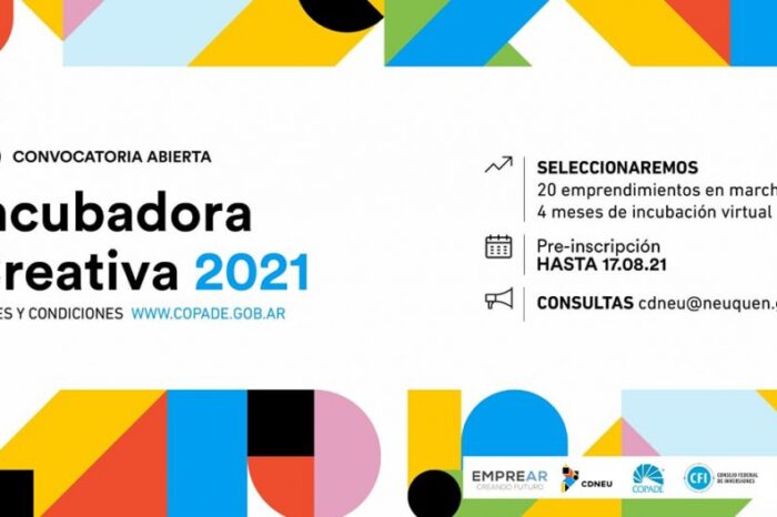 COPADE lanzó el programa Incubadora Creativa 2021