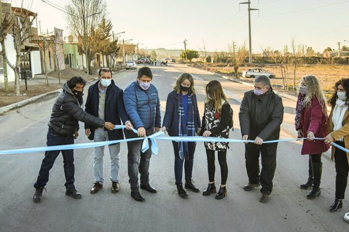 Inauguraron primeras cuadras del Corredor Vial del Oeste