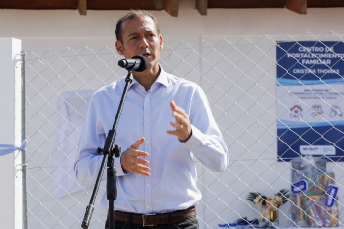 Inauguraron un nuevo Centro de Fortalecimiento Familiar en el oeste neuquino