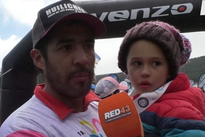 El Juninense Facundo Herrera se metió en la historia del Tetratlón del Club Andino Esquel