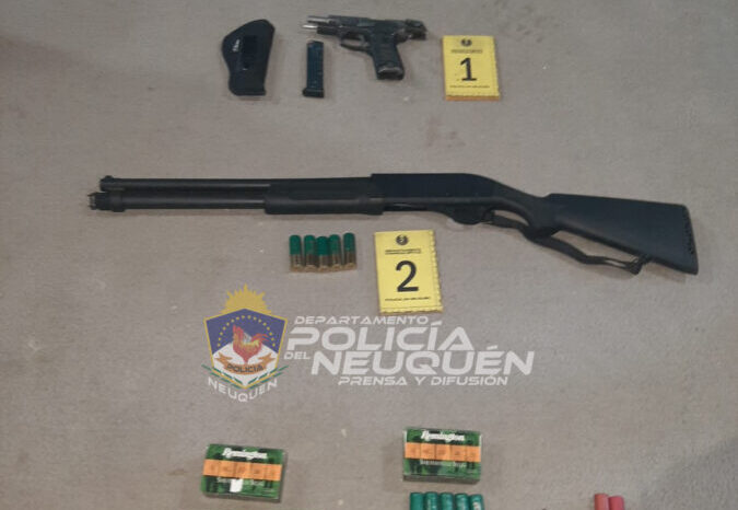 CRÍA 16°: Secuestran armas, plantas de cannabis sativa y demoran a tres personas en allanamientos