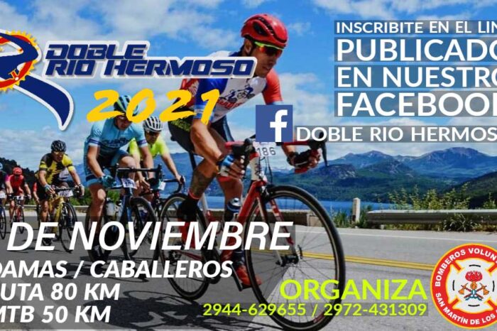 La competencia ciclística “Doble Río Hermoso” será el 7 de noviembre