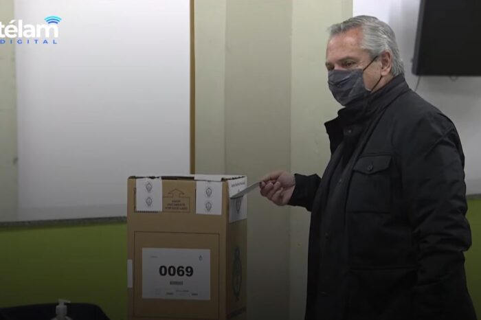 Alberto Fernández: "Cuando se vota se hace más fuerte la democracia"