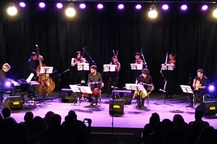La Orquesta Escuela de Tango del Neuquén se presentó en Zapala