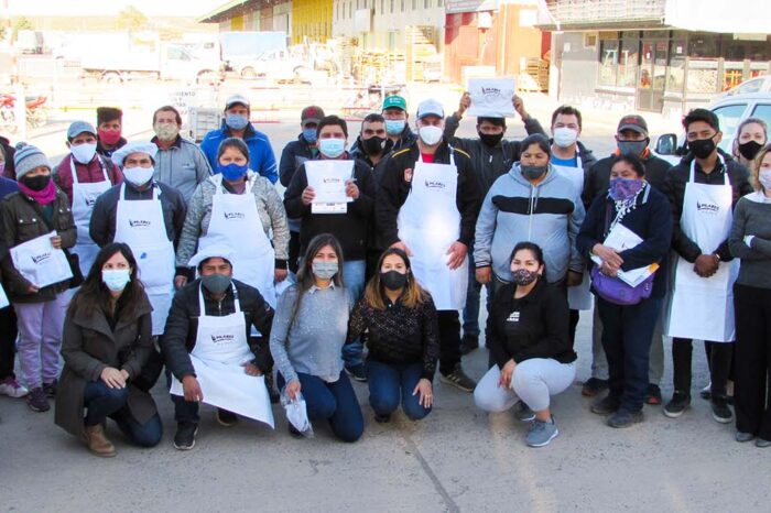 Productores frutihortícolas se capacitaron en buenas prácticas para manipular alimentos