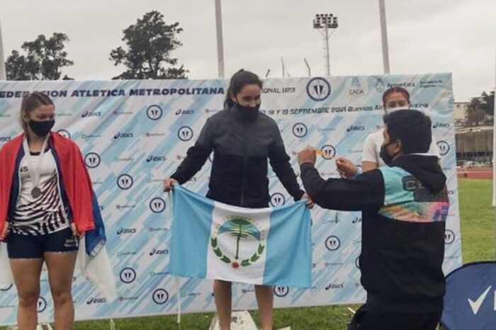 Moraga se consagró campeona argentina y estableció nuevo récord nacional