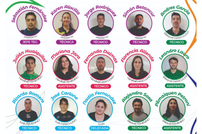 Están los cuerpos técnicos para los Juegos de la Araucanía