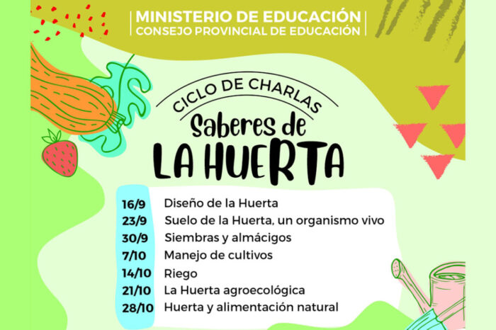 Comienza el ciclo de charlas “Saberes de la huerta”