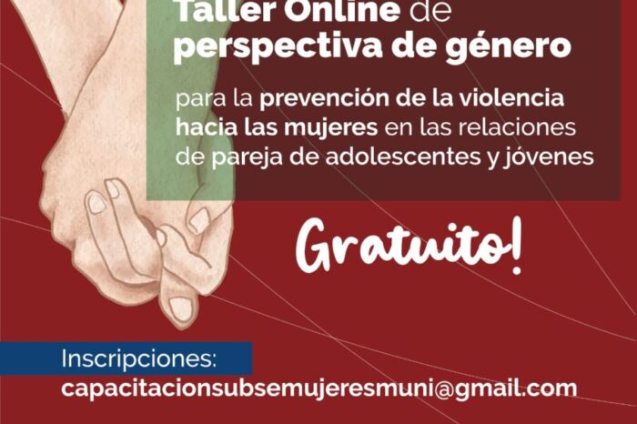 Taller para prevenir violencia de género en relaciones adolescentes y jóvenes