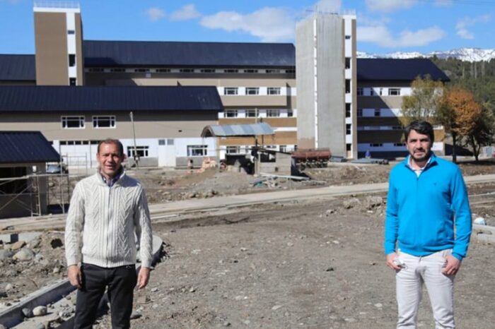 El nuevo hospital de San Martín de los Andes tiene un avance del 80 por ciento