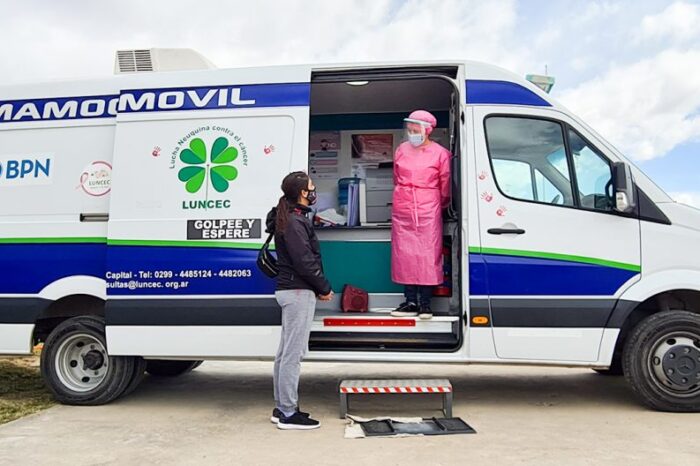 Campaña de mamografías en Policía continúa en Plaza Huincul