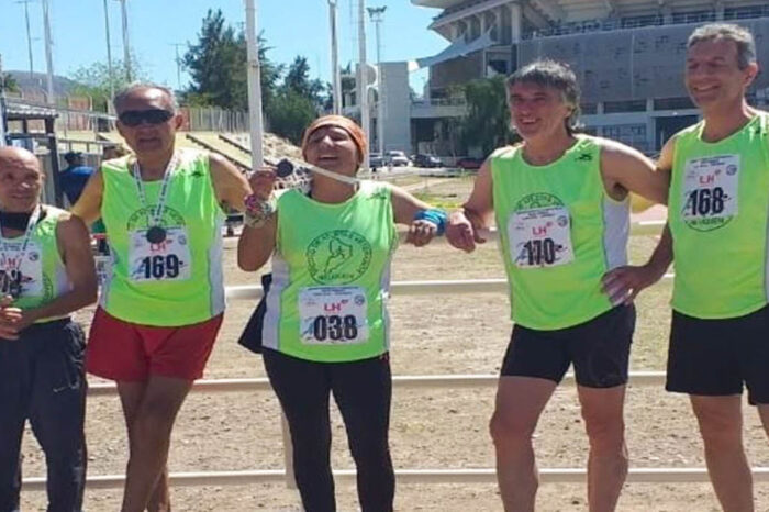 Atletas Masters se destacaron en el Nacional de Mendoza