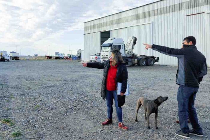 Verifican inversiones en el Parque Industrial de Neuquén