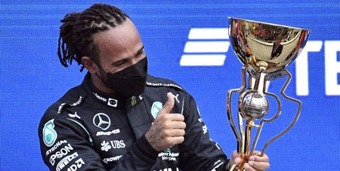 Hamilton ganó el GP de Rusia y alcanzó el récord histórico de 100 victorias