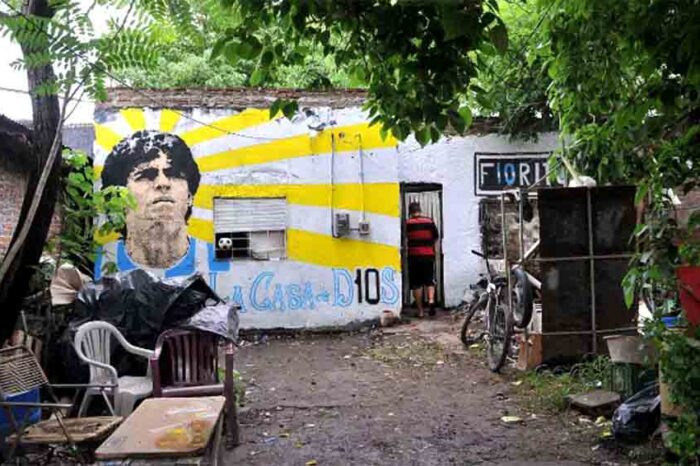 La casa natal de Maradona, en Villa Fiorito, fue declarada "lugar histórico nacional"