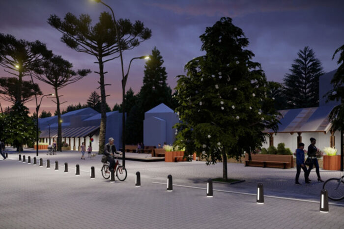 Adjudicaron la obra para la realización del Paseo Las Araucarias en Villa Pehuenia