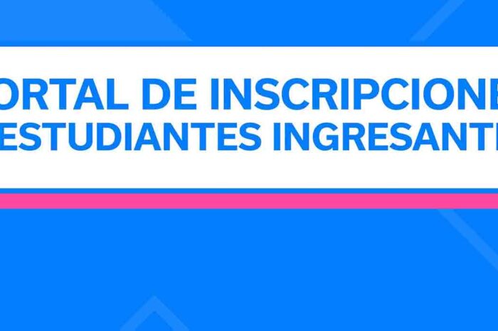 Comienzan las inscripciones para estudiantes ingresantes