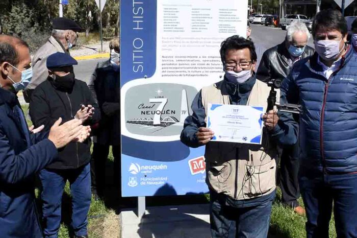 Realizaron un reconocimiento para los pioneros de la televisión regional