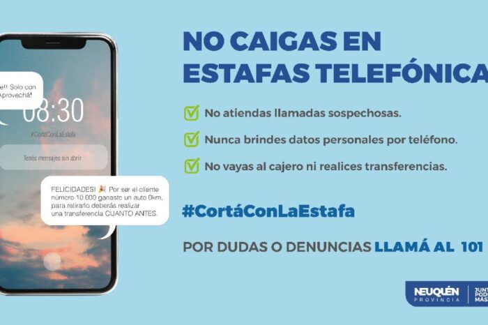 Relanzan campaña #CORTÁCONLAESTAFA