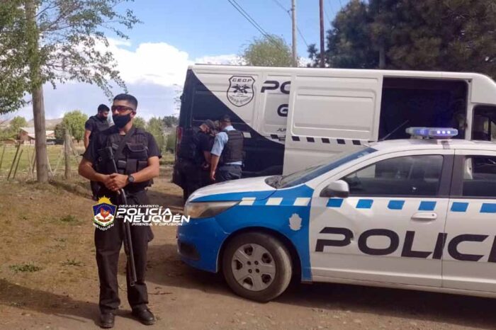 Junín de los Andes: Joven ingresó a una toma, fue identificado y demorado, tenía pedido de captura