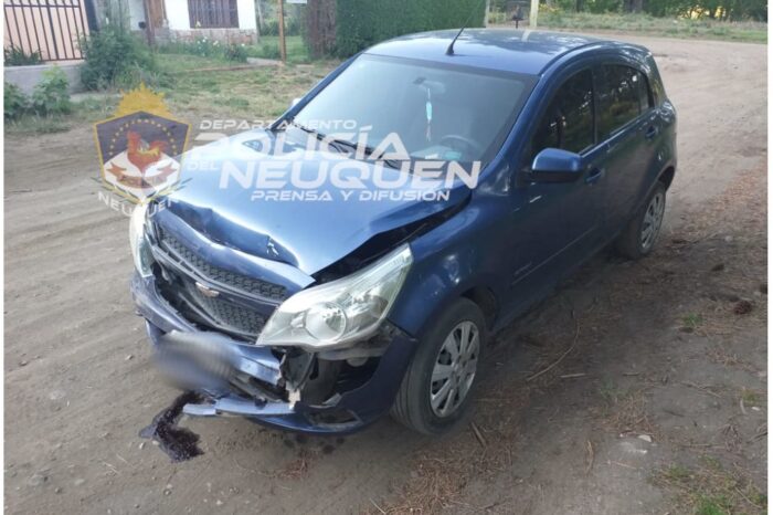 Borracho al volante, provocó un  siniestro vial, se fugó y fue demorado