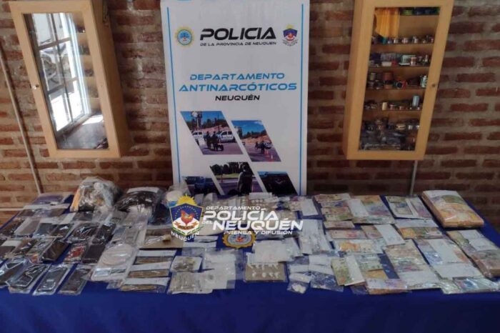 Golpe al Narcomenudeo: Seis allanamientos permiten desbaratar una banda dedicada a la venta de estupefacientes