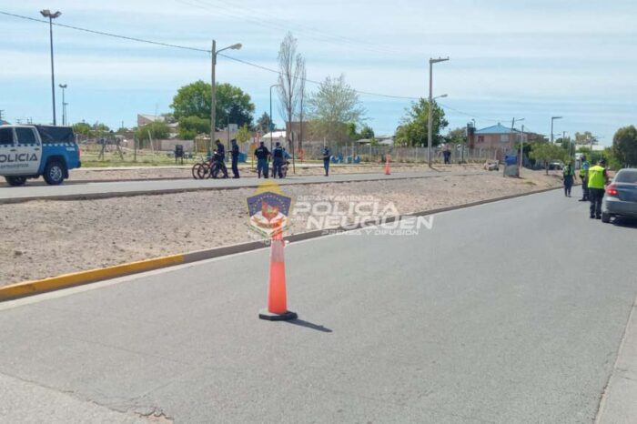 Amplio Operativo de prevención en la zona oeste