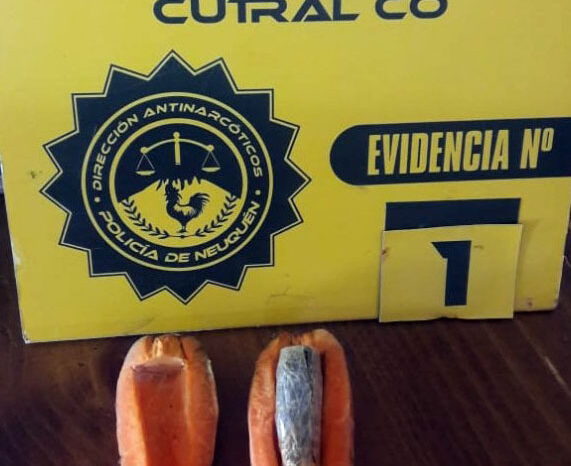 Zanahoria Narco: Intentó ingresar sustancia estupefaciente en la Unidad de Detención Nº 22