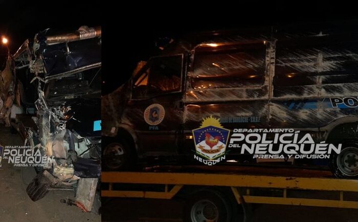 Murió un Policía Federal en un fuerte siniestro vial sobre la 237