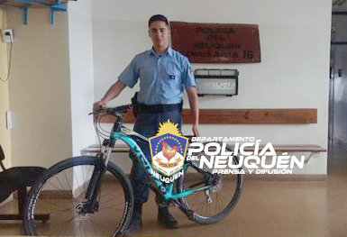 Policía logró recuperar una costosa bicicleta que fue sustraída a su dueña