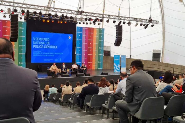 Neuquén en el V Seminario de Policía Científica