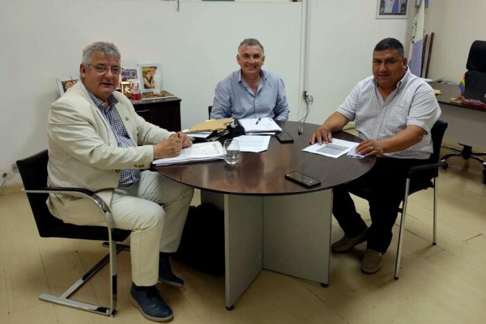 Corazini y Ramírez llevaron adelante varias reuniones de trabajo en la capital neuquina