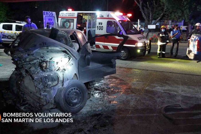 Falleció el acompañante y el chofer está internado en estado reservado