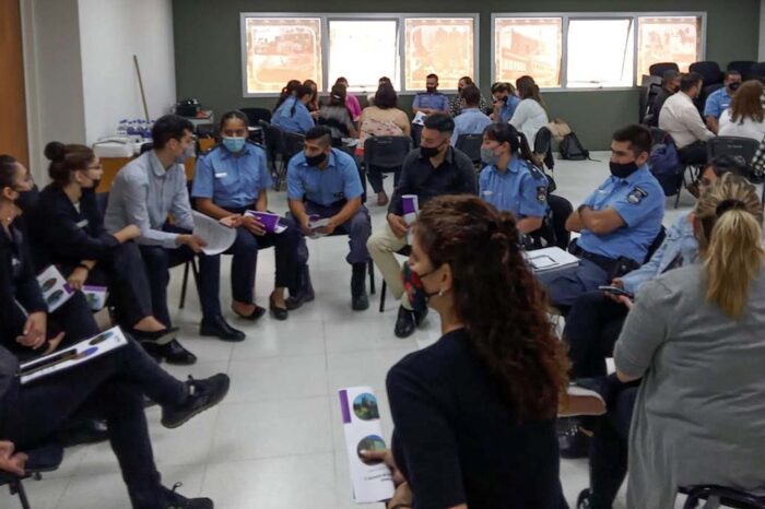 La Policía organizó la 1° Jornada de Intercambio en Protección Integral de la Mujer