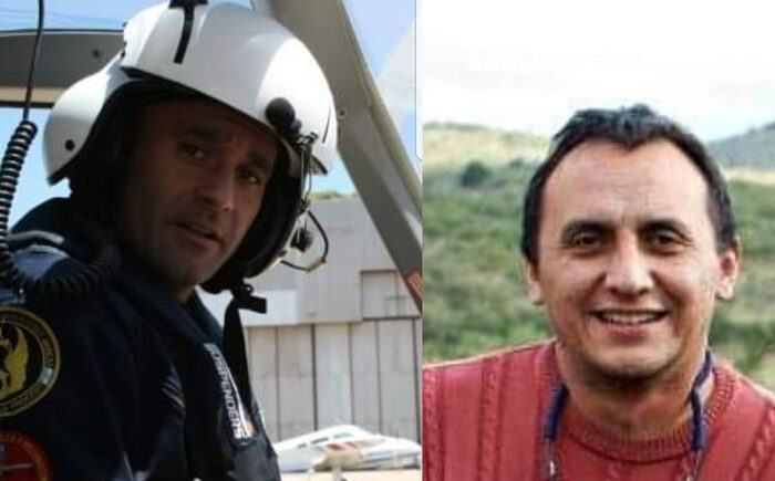 Identificaron a las víctimas del helicóptero que cayó en Quillén