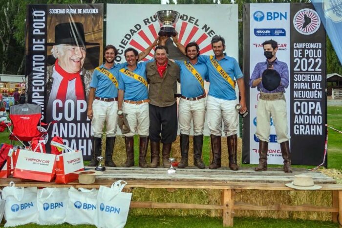 El equipo de Mamuil Malal/BPN se alzó con la Copa de Polo “Andino Grahn” en la Expo Rural
