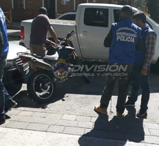 San Martín de los Andes: Recuperaron una motocicleta robada el día anterior
