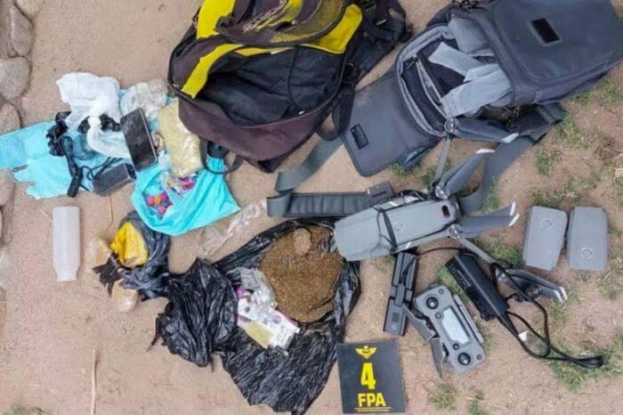 Cayó una maestra jardinera, líder de una banda que metía drogas a la cárcel con un dron