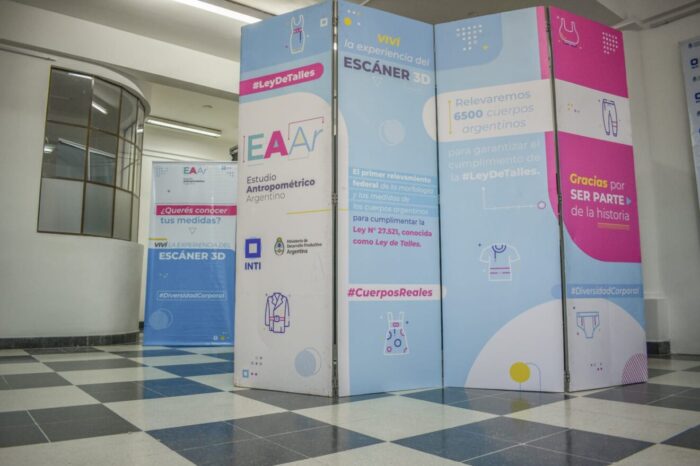 Ley de talles: 431 personas pasaron por el escáner 3D del INTI en Neuquén