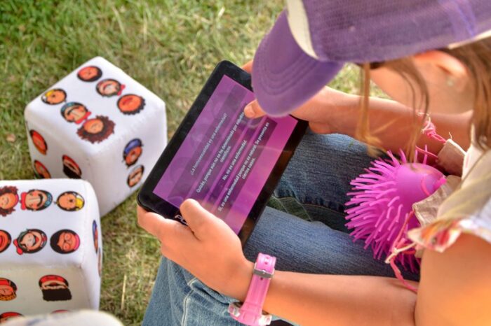 Derechos Humanos presentó la app del juego “Conociendo mis derechos” en la Expo Rural